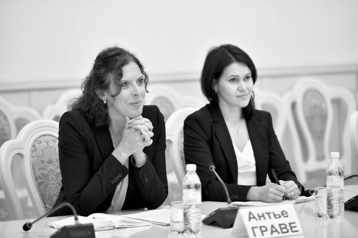 Antje Grawe volonter oon rus en